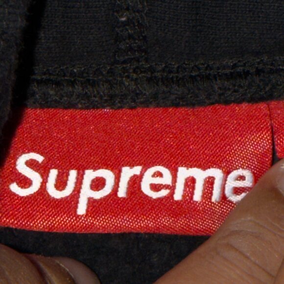 Supreme FTP Arc Hooded Sweatshirt size Large Black - Picture 5 of 16